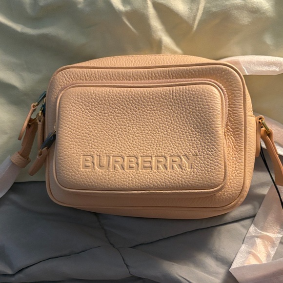 Burberry Handbags - Burberry Light tan Leather Shoulder Bag